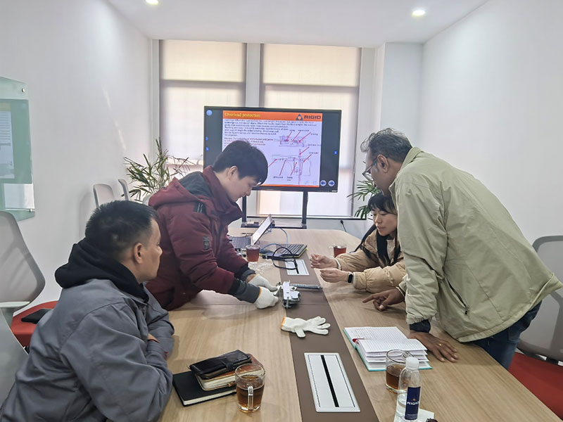 Gränsöverskridande tekniskt utbyte: Internationella kunders besök avslutas med framgångsrik utbildning för underhåll av lyftanordningar